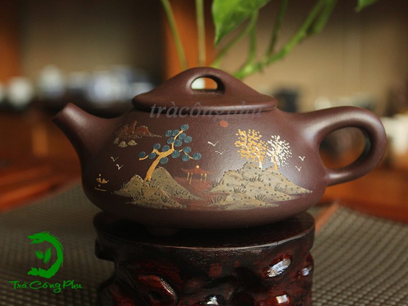 Ấm tử sa thạch biều - ATS1207